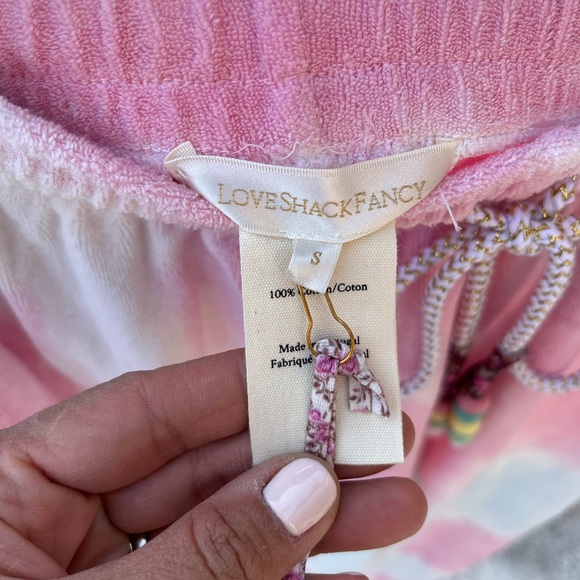 Loveshackfancy set small pink hoodie joggers nwt - Picture 13 of 13